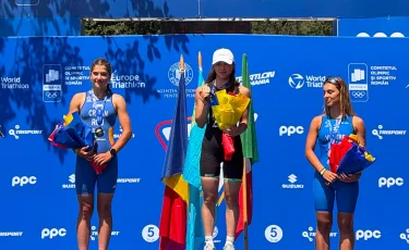 Казахстанка выиграла золото Кубка Европы по триатлону