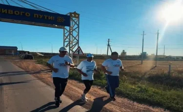Құрылтайға жол: Осакаров тұрғындары Меңдібай Әлімғазиновты  қарсы алды