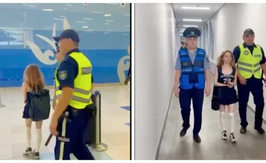Иностранного блогера выдворили из Казахстана — полиция показала видео