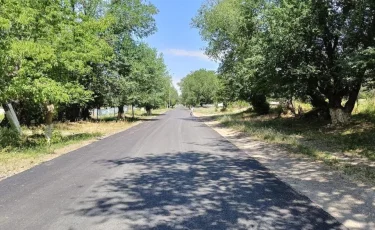 Асфальтовое покрытие впервые появилось на 66,5 км улиц в селах Алматинской области