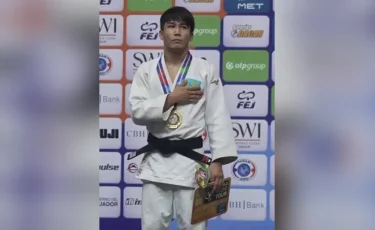 Казахстанский подросток стал чемпионом мира по дзюдо (ВИДЕО)