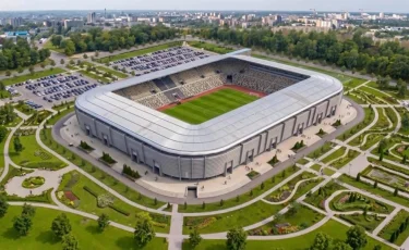 Оралда жаңа футбол стадионы салынады