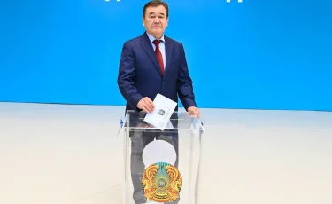 Қызылорда облысының әкімі Құрылтай сайлауында дауыс берді