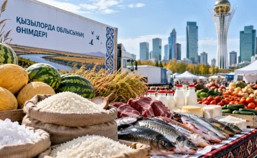 Астанада Қызылорда облысының ауыл шаруашылығы жәрмеңкесі өтеді