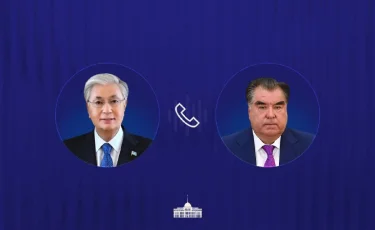 Токаев и Рахмон обсудили отношения Казахстана и Таджикистана