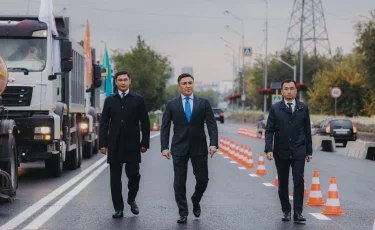 Поручение Президента: в Шымкенте открыли новую транспортную развязку